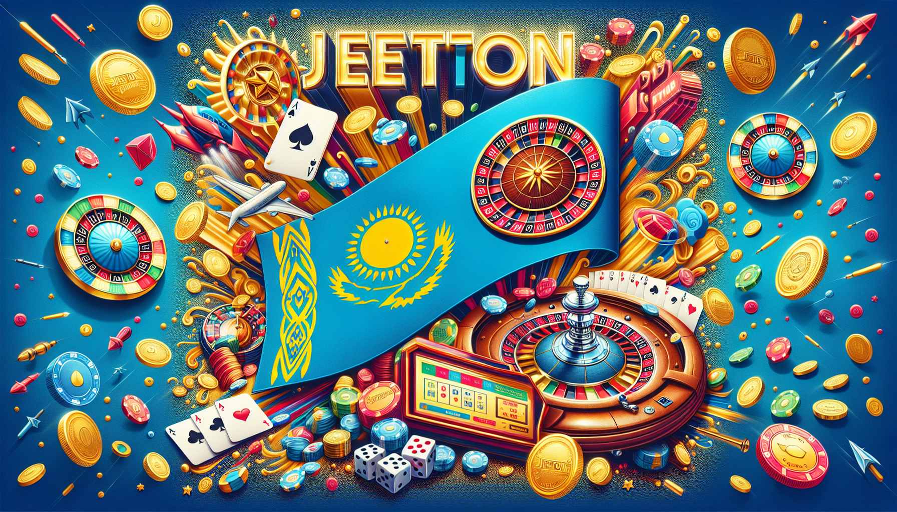 Главная страница онлайн казино JetTon